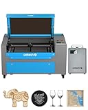 OMTech 60W CO2 Laser Engraver with Water