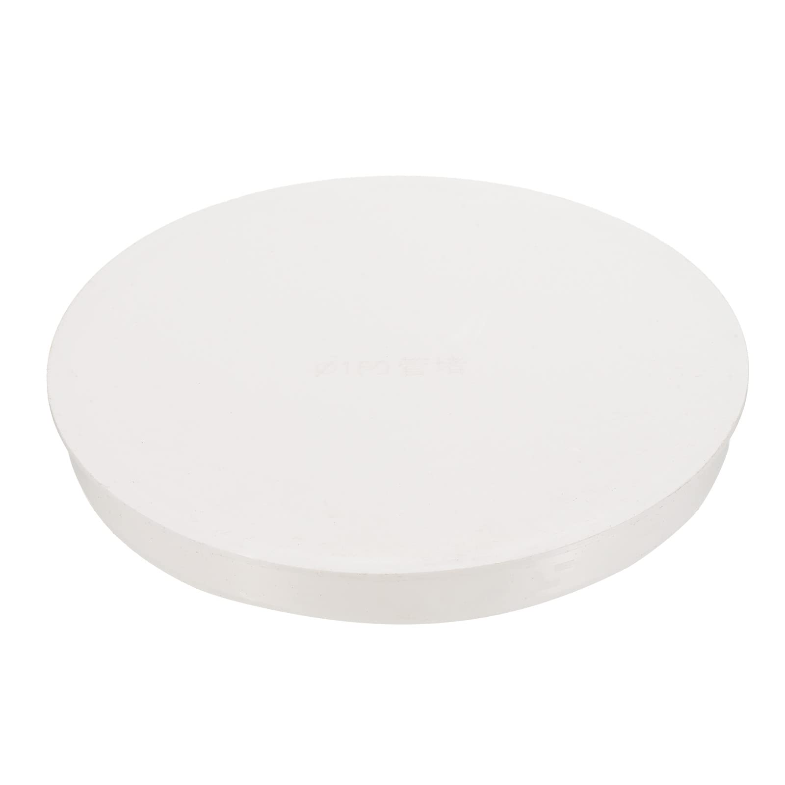 Photo 1 of PATIKIL 6" PVC Pipe End Cap Fitting, 1 Pack Furniture Grade Plug Coupling Socket Adapter for DIY, Garden, White