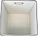 DecoBros Folding Laundry Clothes Hamper, 23-inch, Beige