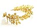 Greek Roman Goddess Gold Leaf Crown Headpiece – Bridal Wedding Headband