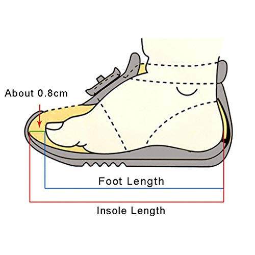 Kids Boys Girls Casual Lightweight Breathable Sport Running Shoes Athletic Sneakers (3.5Years-12Years) - Thumbnail 7