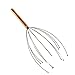 Body Back Scalp Massager, Head Scratcher, Manual Head Massager for Stress Relief, Relaxing Scalp Scratcher, Tingler for Gentle Hair Stimulation (1 Pack, Color Varies)