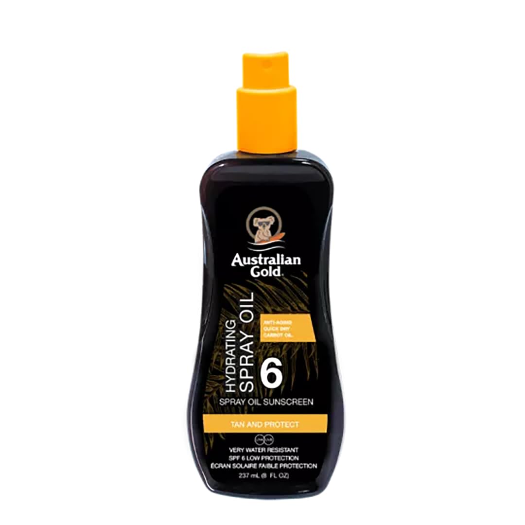 Australian Gold SPF 6 Spray Carrot Oil 237ml