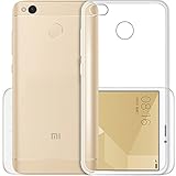 Nacodex Xiaomi Redmi 4X Case, [Lightweight] [Anti Scratch] HD TPU Case for Xiaomi Redmi 4X, (Clear) [Scratch Resistant] Crystal HD Slim Fits with Xiaomi Redmi 4X