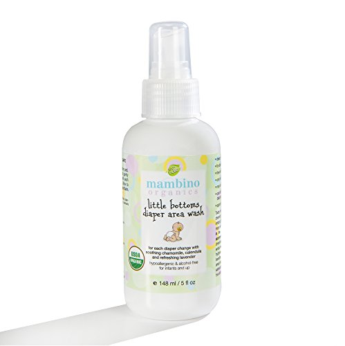 Mambino Organics Little Bottoms Diaper Area Wash, USDA Certified Organic