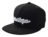Troy Lee Designs Classic Signature New Era Snapback Hat-Black