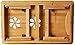 Lap Desk Folding Table Bamboo Tray Bed Table and Laptop Desk by LOVEUBAMBOO, Multi Functional Tablet Holder for Bed, Folding Tray Table, Foldable Desk, Side Table, Laptop Table, Sofa Table, TV Traysthumb 3