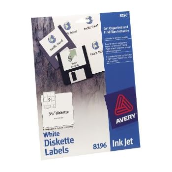 Avery diskette labels 6490 template download