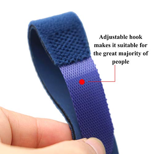 Universal CPAP Headgear, Hersvin Replacement Headband Straps Compatible with Most Nasal, Full-Face Sleep Apnea Masks of Respironics, Resmed, Resmart (Blue)