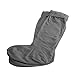 Anzermix Women's Fleece Cable Knitted Liners Rain Boot Socks (M, Gray)