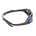Bezzee-Pro Swimming Goggles for Adult Men and Women - UV Protected - Anti-Fog Unisex Swim Goggles (Silver/Colored Mirror)