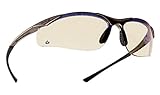 Boll&eacute; Safety 253-CT-40047 Contour Safety Eyewear with Semi-Rimless Nylon Frame and ESP Tinted Anti-Fog Lens