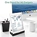 NEXGADGET 8 in 1 Charging Station Compatible Apple Watch AirPods,Detachable Wireless Charger Compatible for iPhone Xs Max/XS/XR/X/8/8 Plus All Qi-Enabled Devices-Black