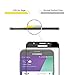 Galaxy J7 Sky Pro,[2 Pack] Linboll Tempered Glass Screen Protector (Full Screen Coverage),[Easy Installation][Bubble Free] for Samsung Galaxy J7 V/J7 Perx/J7 Sky Pro/J7[5.5 Inch](2017 Released) Black