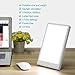 FITFIRST Portable Light Therapy Energy Lamp, Daylight Full Spectrum Light Lamp, 10000 LUX Adjustable LED Light, Tablet One Touch with Timer, 100% UV Free