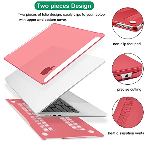 LCMOCICO for Newest MacBook Air 13.6 inch Case 2022 Release A2681 M2