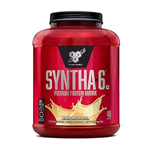 BSN Syntha 6 Protein Powder – 5 lbs, 2.27 kg (Vanilla Ice Cream)