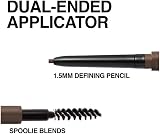 Brow Ultra Slim Defining Eyebrow Pencil Deep Brown 0.003 oz view 4