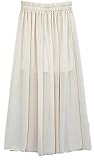 Apparel Yayu Palazzo Pants Womens Summer Chiffon Wide Leg Long Pants 2 OS Book