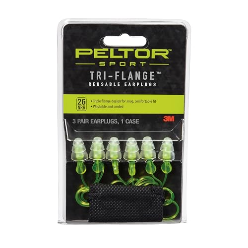 Peltor Sport Tri-Flange Earplugs