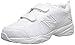 New Balance Boys' KV624 Hook and Loop Training Shoe, White, 13 M US Little Kid