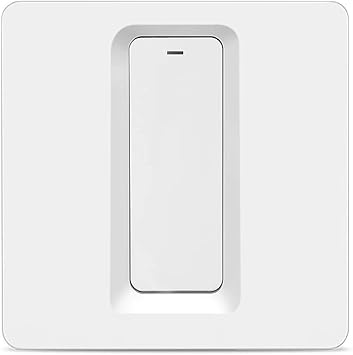 Yagusmart Zigbee Interruptor InteligenteNo se Requiere Cable Neutro funciona con Tuya Zigbee Hub Compatible con Alexa Echo Google Assistant y IFTTT1 gang