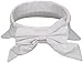 Women's Summer SPF 50+ UV Protection Sun Visor Hat,White