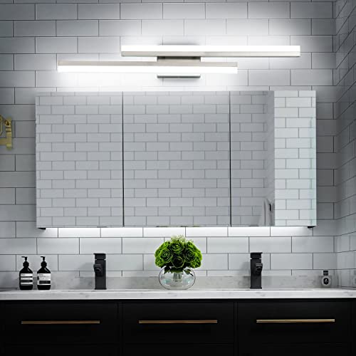 PRESDE 32in Dimmable LED Vanity Light Fixtures Modern Lighting for