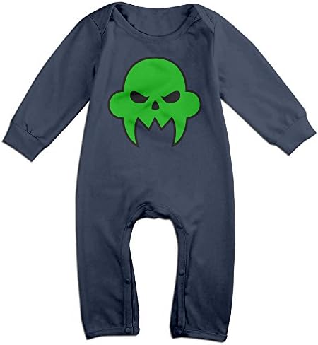 PCY Newborn Babys Boy's & Girl's Homestuck Comic Long Sleeve Bodysuit Outfits For 6-24 Months Navy Size 6 M