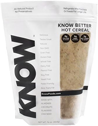 KNOW Foods Better Gluten Free Hot Cereal, 16 Ounce