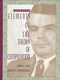 Elements of the Theory of Computation (2nd Edition) cover