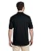 Jerzees mens 5.6 oz. 50/50 Jersey Polo with SpotShield(437)-BLACK-XL