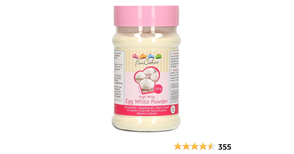 Funcakes clara de huevo en polvo 125 grs. cg20390 : Amazon.es ...
