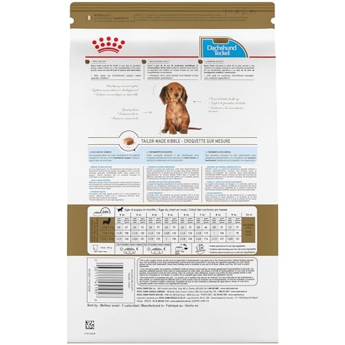 ROYAL CANIN BREED HEALTH NUTRITION DACHSHUND PUPPY DRY DOG FOOD, 2.5 LB BAG