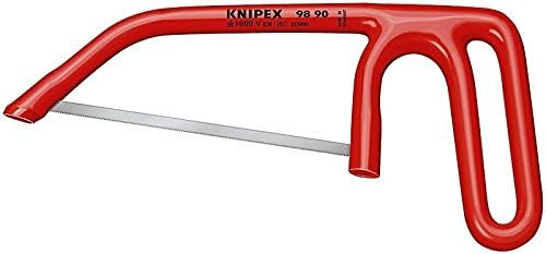 Knipex 9890 Insulated Junior Hacksaw 9-1/2" Length#from__greatbrands GERHJT410641