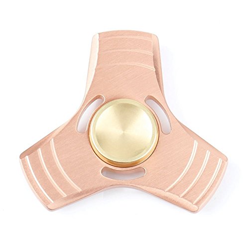 iGreely Hand Spinner Metal Fidget ADHD Focus Toy Ultra Durable Brass Made High Speed - Up to 5 Minutes iGreely Hand Spinner Metal Fidget ADHD Focus Toy Ultra Durable Brass Made High Speed - Up to 5 Minutes
