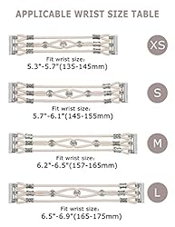 W-RARA Beaded Bracelet Compatible with Fitbit Versa