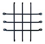 Large Speakeasy Grille, Window Grille, Forged Iron (sale price)