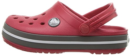 Crocs Kids' Crocband Clog , Pepper/Graphite, 3 Little Kid