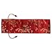 Yellow Mountain Imports Protective Silk Sleeve for Mahjong (Mah Jong, Mahjongg, Mah-Jongg, Mah Jongg, Majiang) Racks, Red