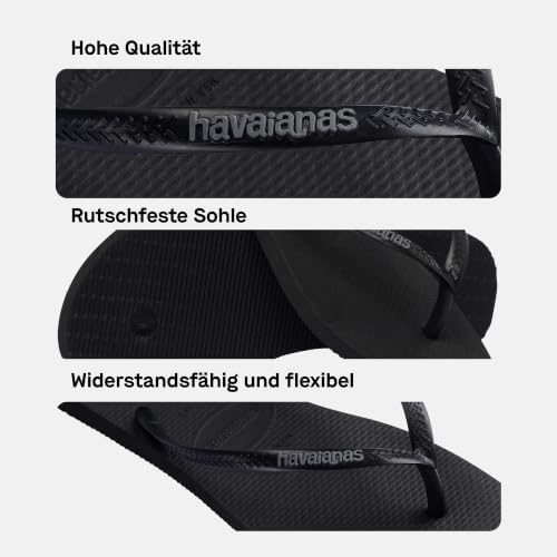 Slim Logo Pop Up Damen FlipFlop Black/Steel Grey 39 EU