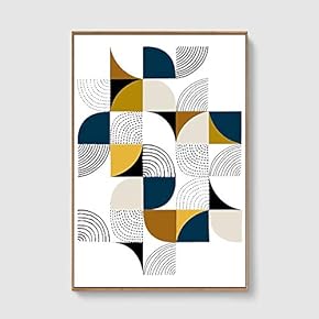 Framed Home Artwork Nordic Style for Living Room Bedroom