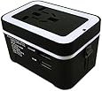 Travel Adapter,JZxin Universal Travel Charger Plug With Dual 4.8A USB Ports US To UK EU AU All In One Worldwide Travel Power Adapter Safety Fuse Protection Adaptor International AC Wall Charger