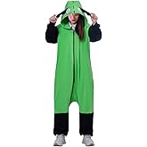 MelangCos Invader Cosplay Zim Costume Gir Onesie Pajamas Animal Sleepwear