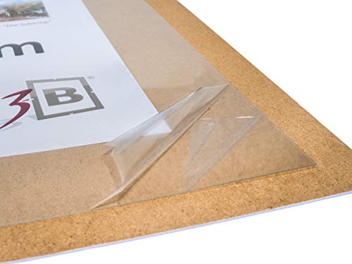 3-B Bilderrahmen POSTER - Posterrahmen Kunststoff mit Acrylglas - schwarz hochglanz - 70x100 cm (B1) – Bild 5