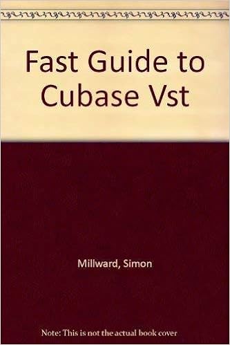 Fast Guide To Cubase Vst Millward Simon 9781870775571 Amazon Com Books