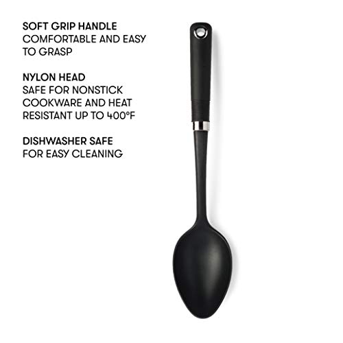 Cooking Light Serving Spoon, NonStick Cookware Heat Resistant Kitchen