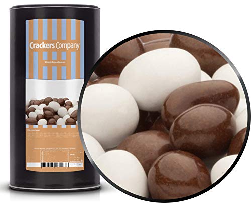 1 x 950g Erdnüsse in Vollmilchschokolade WEISS & BRAUN vegetarisch