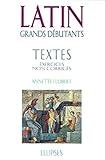 LATIN GRANDS DEBUTANTS. 50 exercices non corrigés by 
