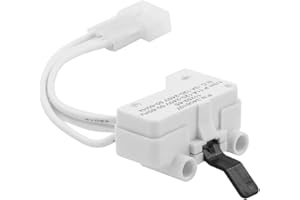 WOKHOK WP3406107 3406107 Dryer Door Switch Replacement Fits for Whirlpool,KM & Maytag Dryers,Replaces Part # 3405100 3405101 3406100 3406101 3406109,1 Pack